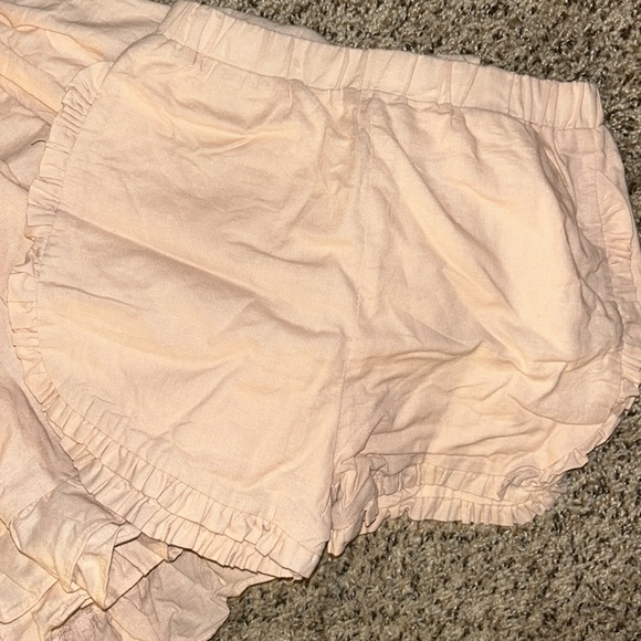 Girl August beautiful rainbow tunic pinafore set with shorties Girls size 7 - Picture 3 of 5